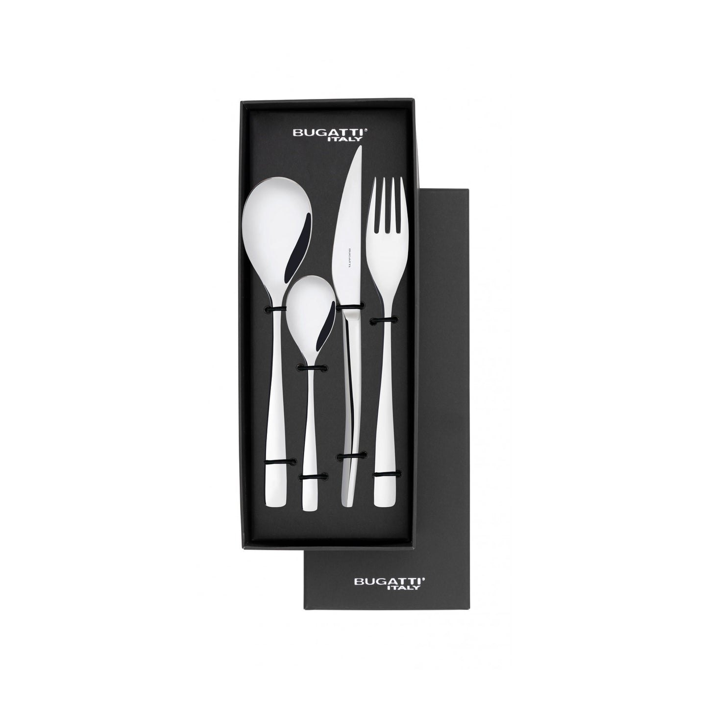 Setx24 Cubiertos Amalfi de Acero Inoxidable en Estuche