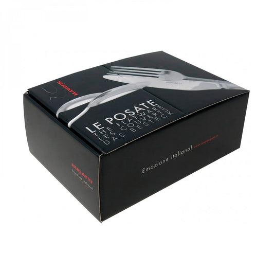 Cubiertos Dorico c/mango marmolado Setx24